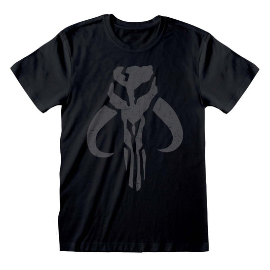 Mandalorian Distressed Crest (Unisex) - Unisex Star Wars T-Shirt