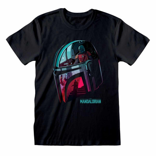 Mandalorian Helmet Reflection (Unisex) Star Wars T-Shirt