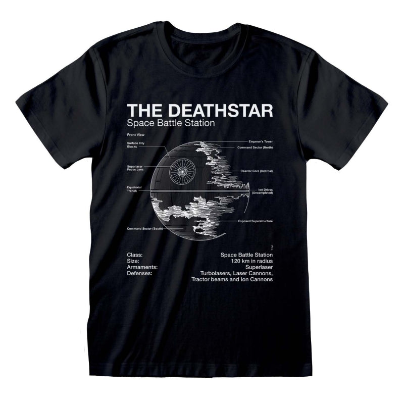 Death Star Sketch - Unisex Star Wars T-Shirt