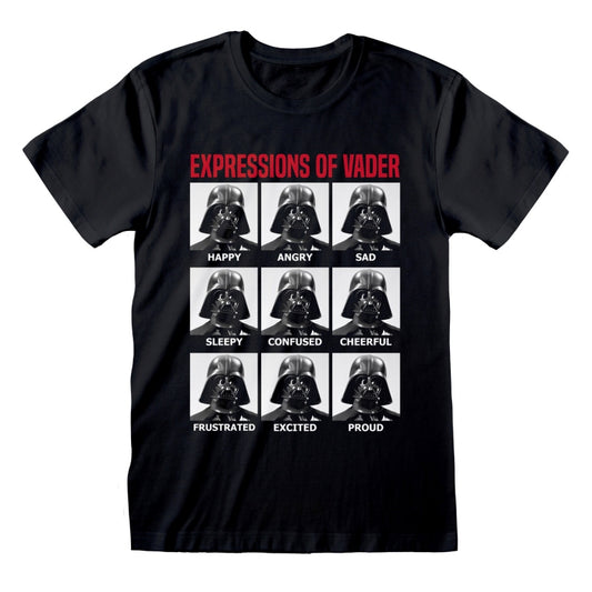 EXPRESSIONS OF VADER (unisex) - Unisex Star Wars T-Shirt
