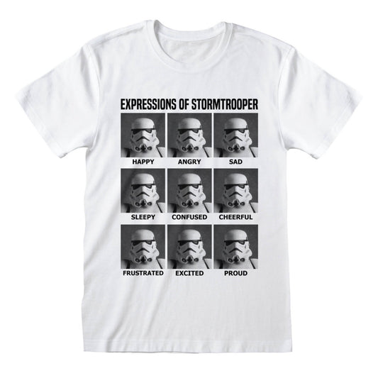 Expressions Of Stormtrooper Star Wars T-Shirt