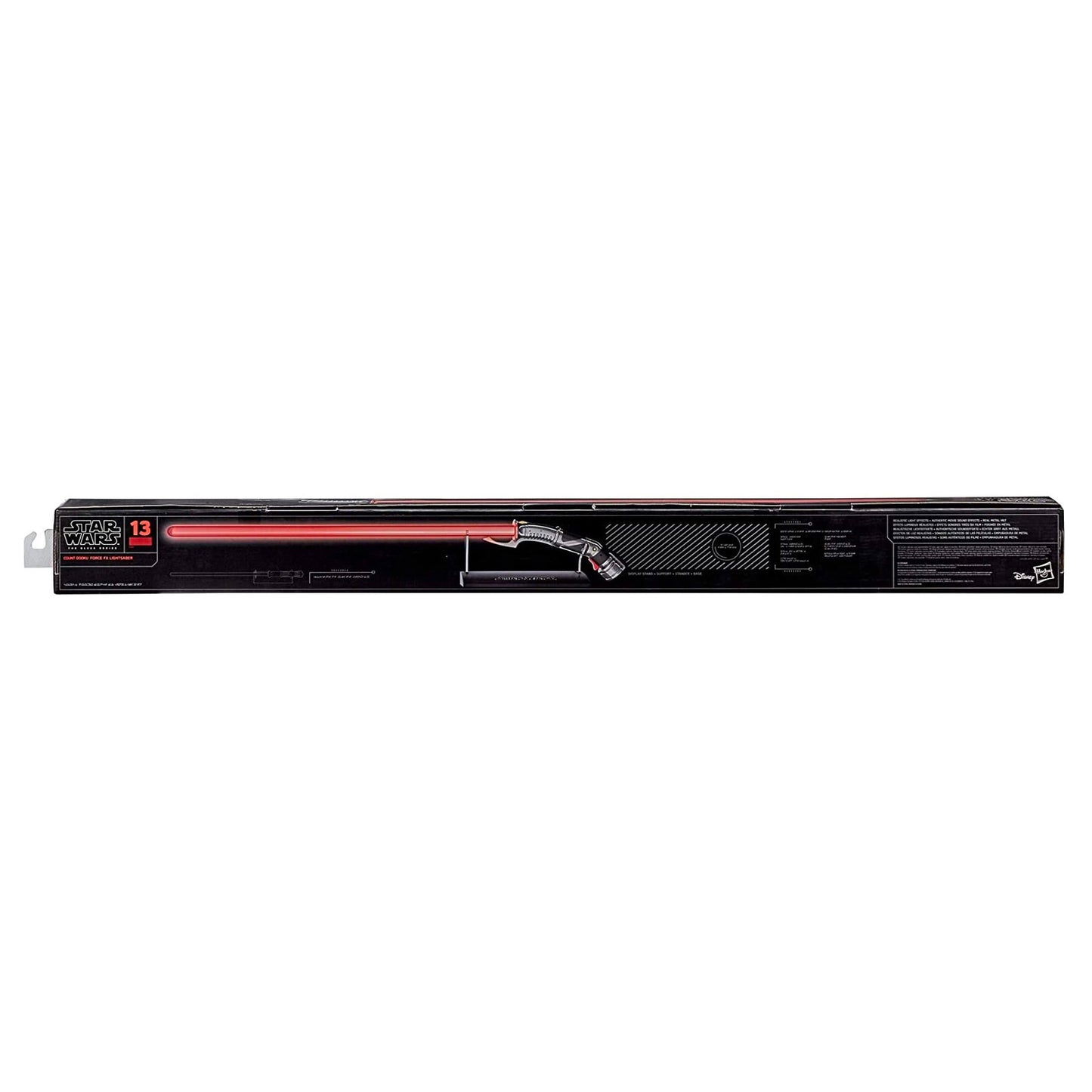 The Black Series: Count Dooku Star Wars Force FX Lightsaber - Red